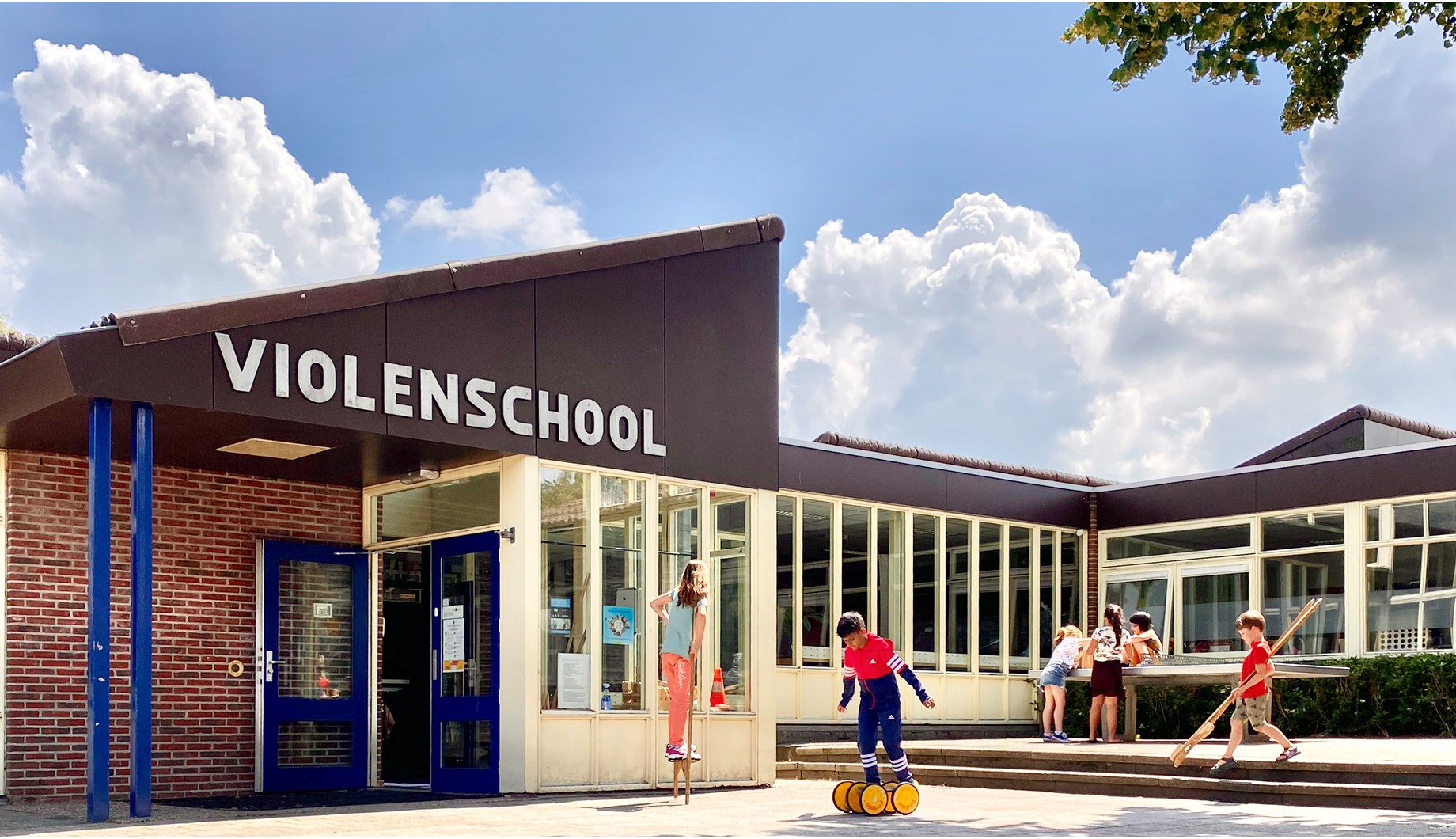 Schoolfoto van Violenschool
