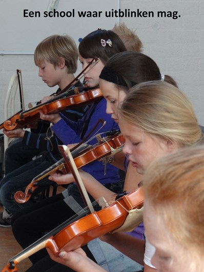 Kinderen zijn als musici in een orkest,harmonieus samenwerkend!