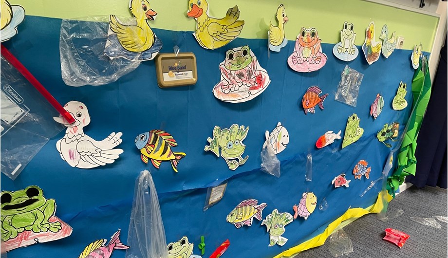 Leren over dieren in het water en de plasticsoep - thematisch onderwijs thema milieu en kringloop