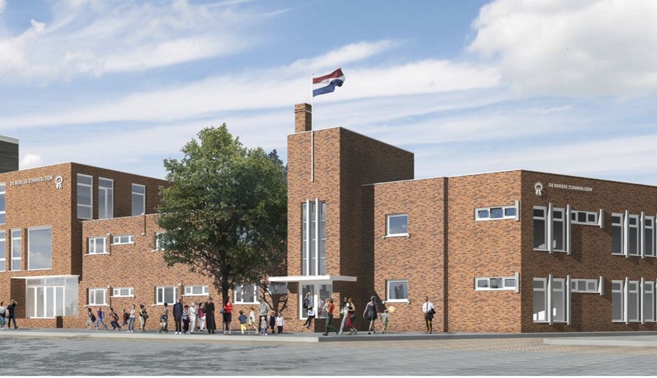 Schoolfoto van De Bergse Zonnebloem