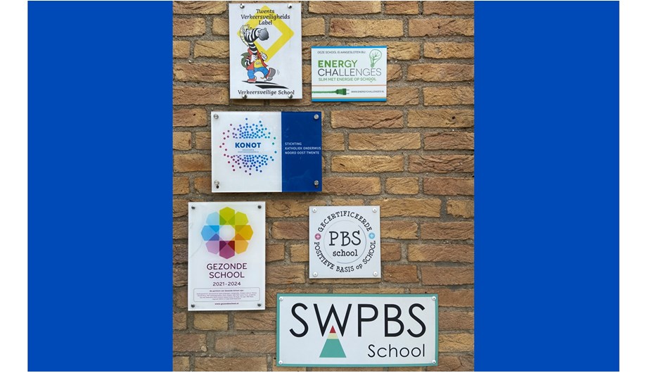 SWPBS
Gezonde school
Energy challenges
Verkeersveiligheidslabel