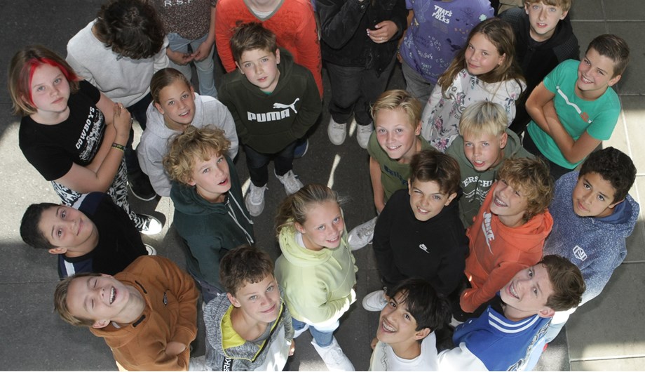 Schoolfoto van Huizermaat