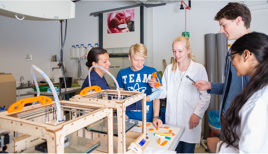 Creativiteit stimuleren, innovatie mogelijk maken, onderzoekend en ontwerpend leren middels bv 3D Printen op het Vathorst College. 