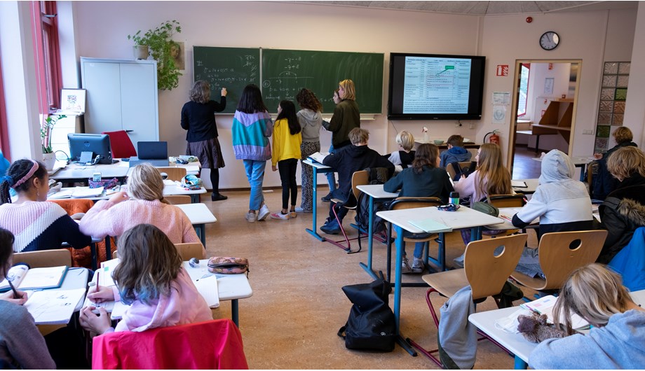 Schoolfoto van Geert Groote College Amsterdam