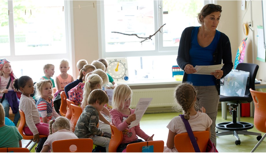 Schoolfoto van Christelijke basisschool de Finne