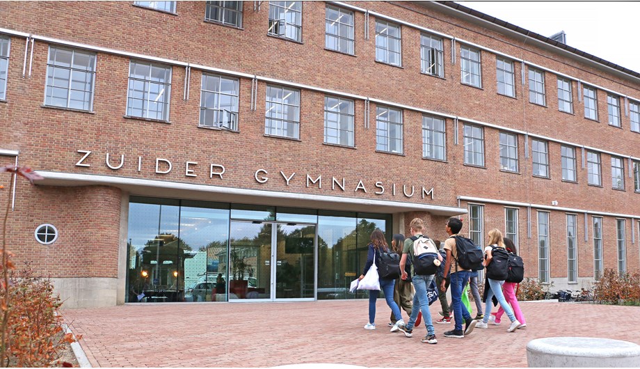 Schoolfoto van Zuider Gymnasium