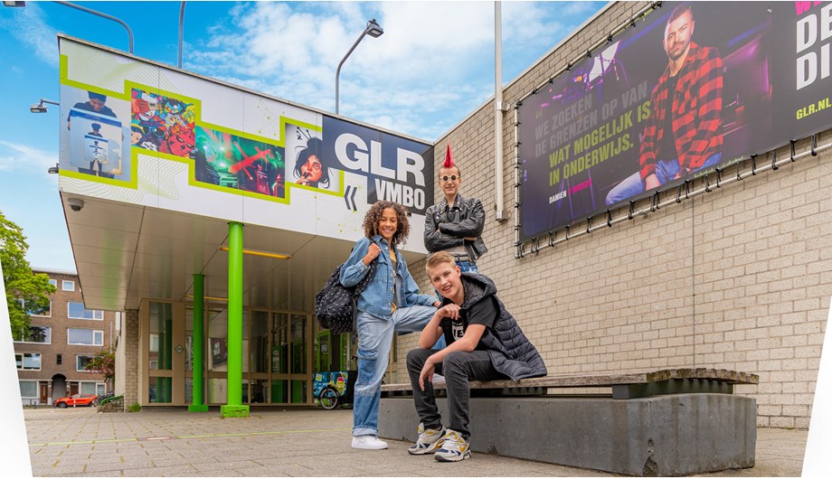Schoolfoto van Grafisch Lyceum Rotterdam VMBO voor Vormgeven & Media