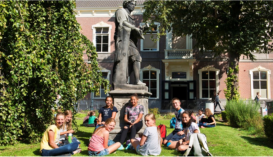Schoolfoto van Stedelijk Gymnasium Haarlem
