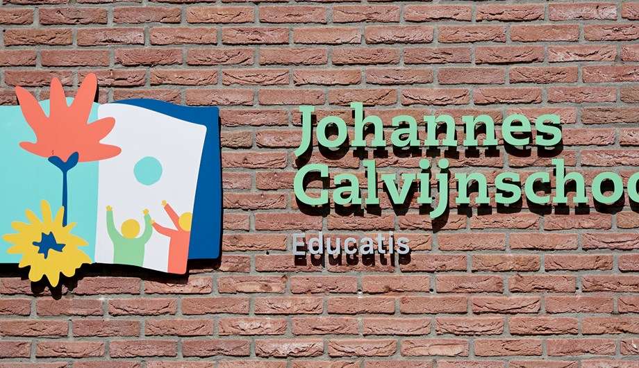 Schoolfoto van Johannes Calvijnschool
