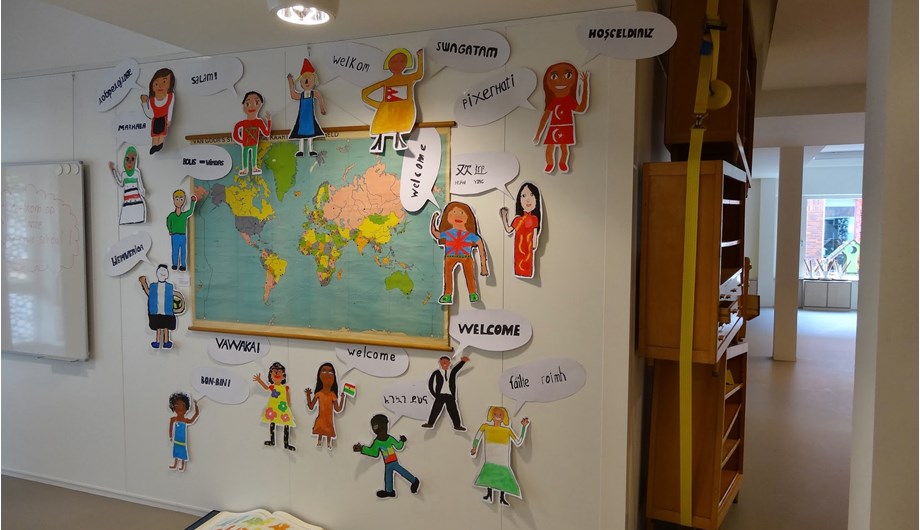 28 nationaliteiten op de Da Costaschool in Hoograven