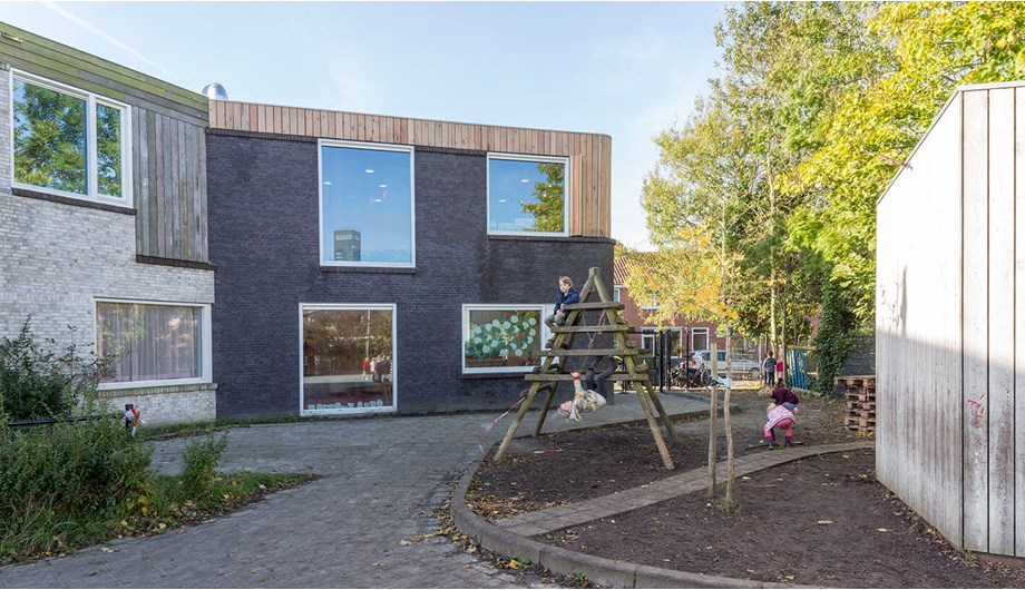 Schoolfoto van Michaelschool Leeuwarden